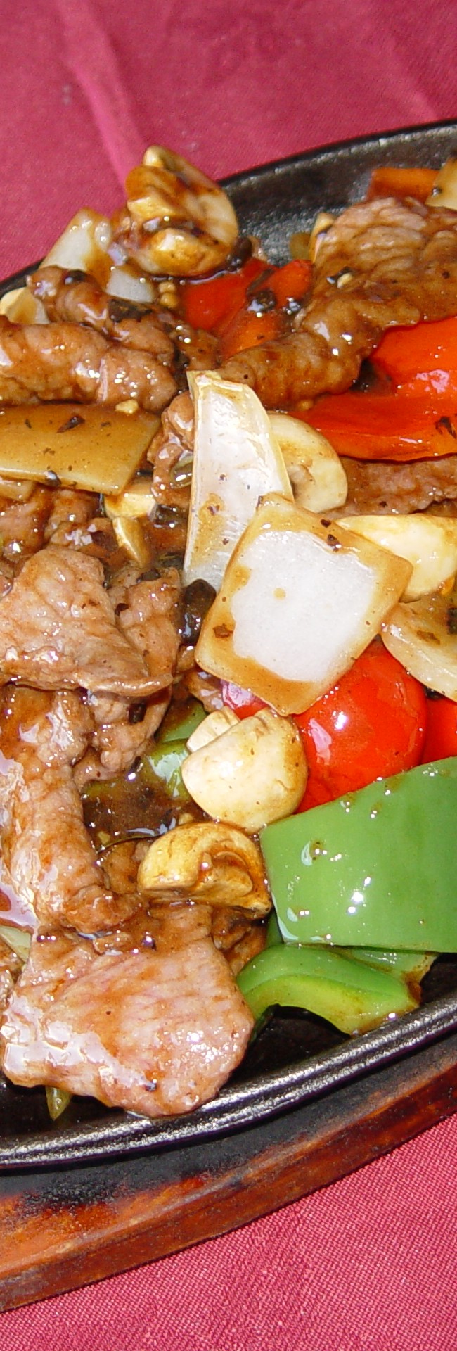 Beef and Black Bean Sauce