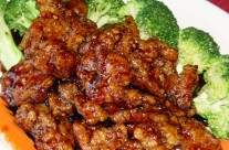 Crispy Beef In Orange Peel Sauce