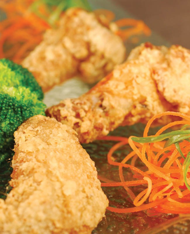 Golden Crispy wings